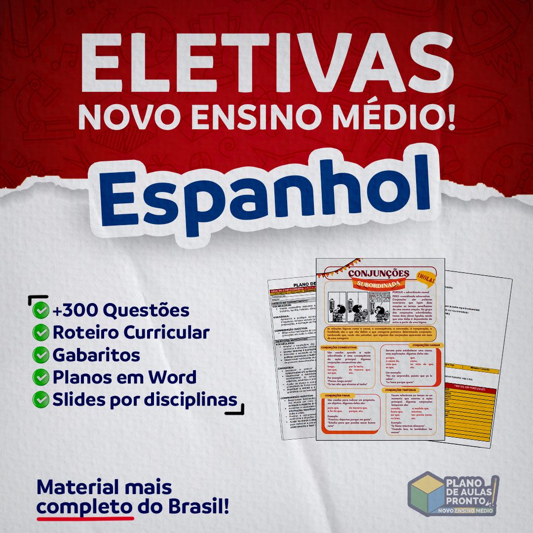 ELETIVAS NOVO ENSINO MEDIO VALE A PENA