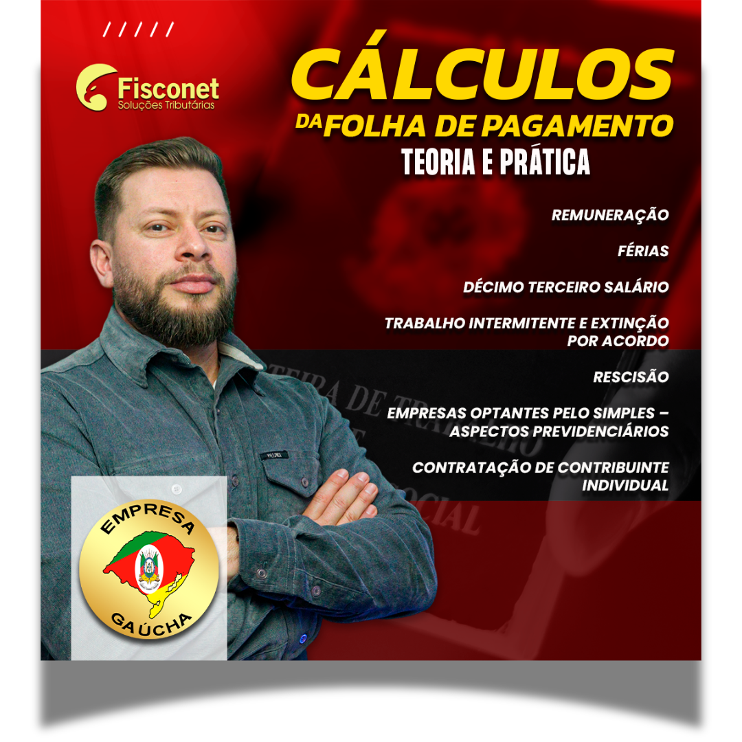 CALCULO DA FOLHA VALE A PENA